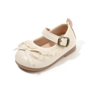 Pantofi din piele pentru bebeluțe, pentru fetițe, închidere Velcro, talpă antiderapantă, stil sport, partea superioară din piele sintetică, pentru 6–36 de luni