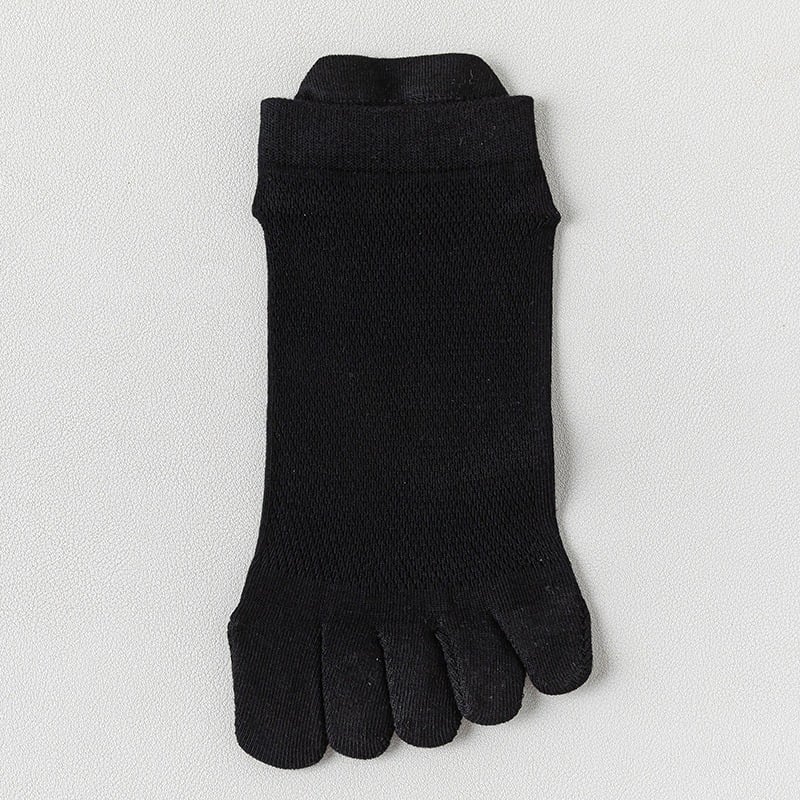 Дамски чорапи с пет пръста от чист памук, антибактериални, абсорбират изпотяване, против миризма