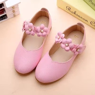 Koreai stílusú gyerek PU balerina, felső PU, bélés PU, talp EVA, gumitalp, 1-16 évesek, 2024 tavasz-ősz