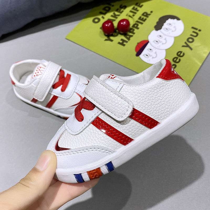 Unisex cipele za bebe 12-36 mjeseci, gornji dio od umjetne kože, protuklizna potplata, mekani potplat.