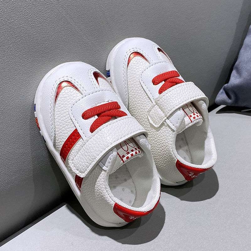 Unisex cipele za bebe 12-36 mjeseci, gornji dio od umjetne kože, protuklizna potplata, mekani potplat.