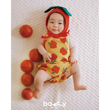 Újszülött fotózáshoz készülő ruhaszett, 100% pamut, ujj nélküli, uniszex, több darabból álló készlet kapucnival, rajzfilm virág mintával