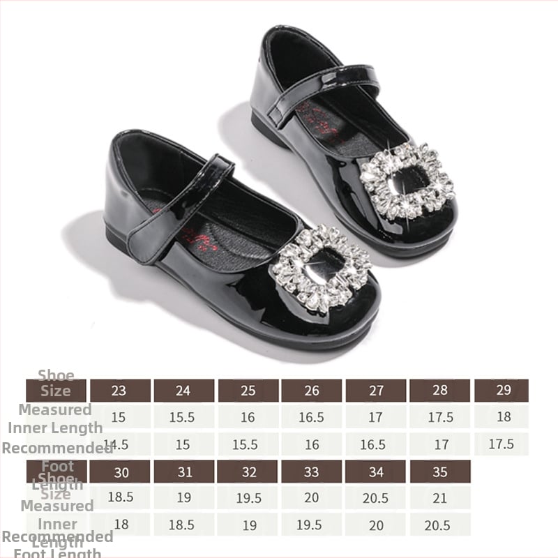 Kisgyerekeknek készült alacsony nyakú cipő – hercegnő stílus, Velcro záródás, bélés PU, talp műanyag