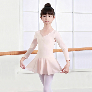 Gyerekek balett ruházat hosszú ujjú, nylon 75% anyag, hercegnő stílus, 3–8 éveseknek, tavasz 2025