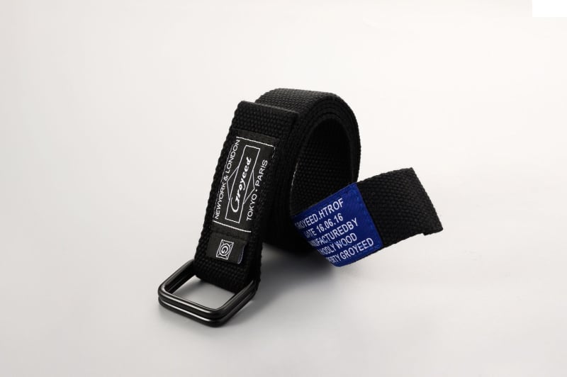 Ζώνη από καμβά σε στυλ Κορέας, unisex, με πόρπη από σίδηρο και διπλό δαχτυλίδι, πλάτος 2-4 εκ.