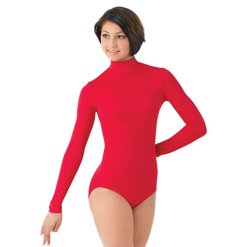 Leotard za moderne plesove s dugim rukavima, poliester materijal, sastav 96–100% poliestera, podstava poliester, za žene