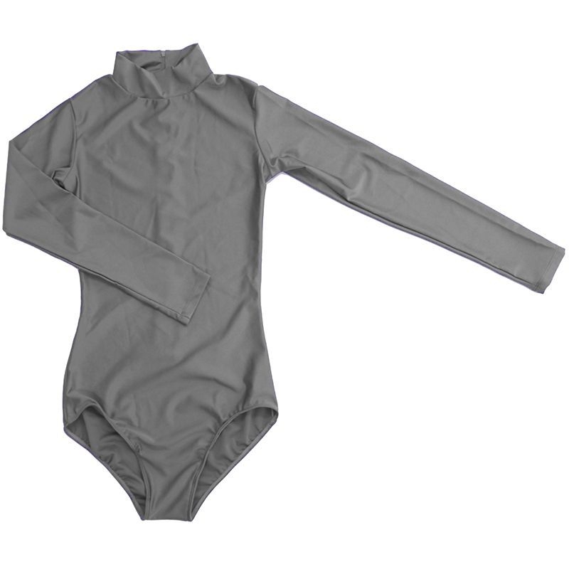 Leotard za moderne plesove s dugim rukavima, poliester materijal, sastav 96–100% poliestera, podstava poliester, za žene
