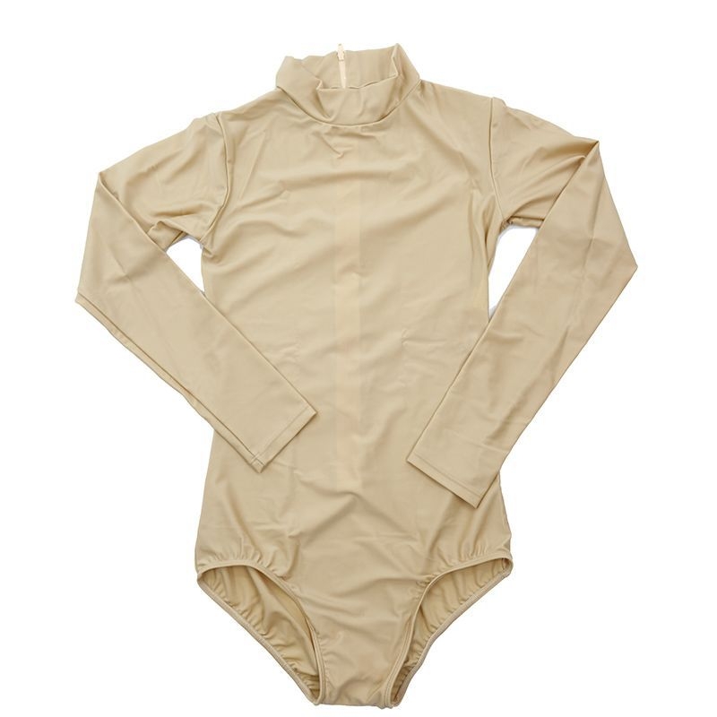 Leotard za moderne plesove s dugim rukavima, poliester materijal, sastav 96–100% poliestera, podstava poliester, za žene