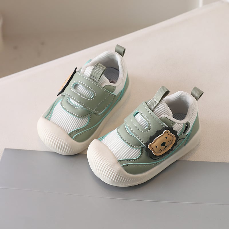Dječje tenisice za bebe 12-36 mjeseci, zatvarač na Velcro, PU gornji dio, prozračne, protuklizne, izdržljive