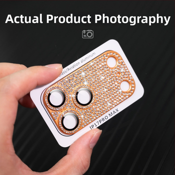 Φιλμ φακού από tempered glass για την πίσω κάμερα iPhone 17 — HD, ανθεκτικό σε εκρήξεις, ανθεκτικό στη σκόνη