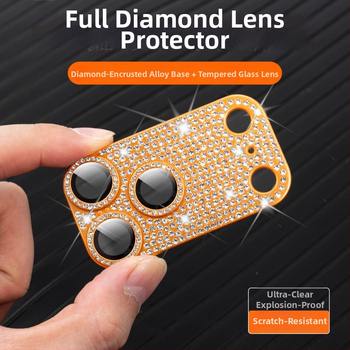 Φιλμ φακού από tempered glass για την πίσω κάμερα iPhone 17 — HD, ανθεκτικό σε εκρήξεις, ανθεκτικό στη σκόνη