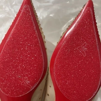 Γυναικείες επίπεδες παπούτσια με μυτερό δάχτυλο, ενσωματωμένη αύξηση ύψους και διχτυωτές κρύσταλλες; Άνω: τεχνητό φλίς; Σόλα: φυσικό καουτσούκ; Πάτος: μαλλί; Ύψος τακουνιού: χαμηλό; Σχήμα τακουνιού: γατάκι