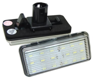 LED φωτιστικό πινακίδας αυτοκινήτου για Toyota 20 Series (Corolla, Wish, Crown, Alphard), 12V, 5W, διάρκεια ζωής 30000 h, LED πηγή φωτός