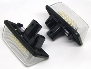 LED φωτιστικό πινακίδας αυτοκινήτου για Toyota 20 Series (Corolla, Wish, Crown, Alphard), 12V, 5W, διάρκεια ζωής 30000 h, LED πηγή φωτός