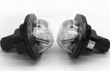 LED φωτιστικό πινακίδας αυτοκινήτου για Toyota 20 Series (Corolla, Wish, Crown, Alphard), 12V, 5W, διάρκεια ζωής 30000 h, LED πηγή φωτός