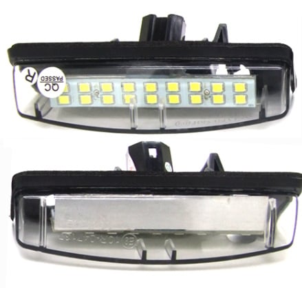 LED φωτιστικό πινακίδας αυτοκινήτου για Toyota 20 Series (Corolla, Wish, Crown, Alphard), 12V, 5W, διάρκεια ζωής 30000 h, LED πηγή φωτός