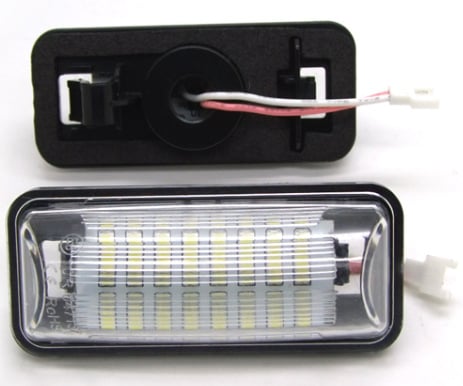 LED φωτιστικό πινακίδας αυτοκινήτου για Toyota 20 Series (Corolla, Wish, Crown, Alphard), 12V, 5W, διάρκεια ζωής 30000 h, LED πηγή φωτός