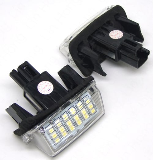 LED φωτιστικό πινακίδας αυτοκινήτου για Toyota 20 Series (Corolla, Wish, Crown, Alphard), 12V, 5W, διάρκεια ζωής 30000 h, LED πηγή φωτός