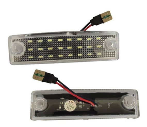 LED φωτιστικό πινακίδας αυτοκινήτου για Toyota 20 Series (Corolla, Wish, Crown, Alphard), 12V, 5W, διάρκεια ζωής 30000 h, LED πηγή φωτός