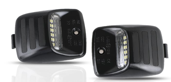 LED φωτιστικό πινακίδας αυτοκινήτου για Toyota 20 Series (Corolla, Wish, Crown, Alphard), 12V, 5W, διάρκεια ζωής 30000 h, LED πηγή φωτός