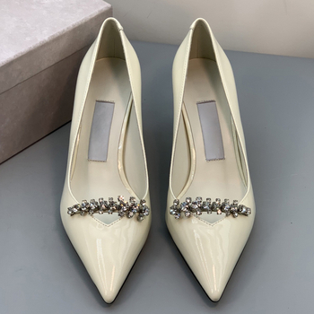 Γνήσιο δέρμα: Γυναικείες υψηλές γόβες με μυτερό μπροστινό μέρος, τακούνι στιλέτο 6–8 cm, Slip-On