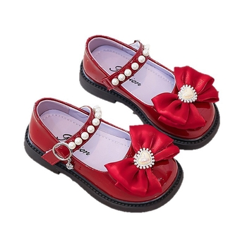 Pantofi pentru fete, din microfibră, închidere Velcro, talpă din cauciuc, talpă joasă, branț din piele artificială