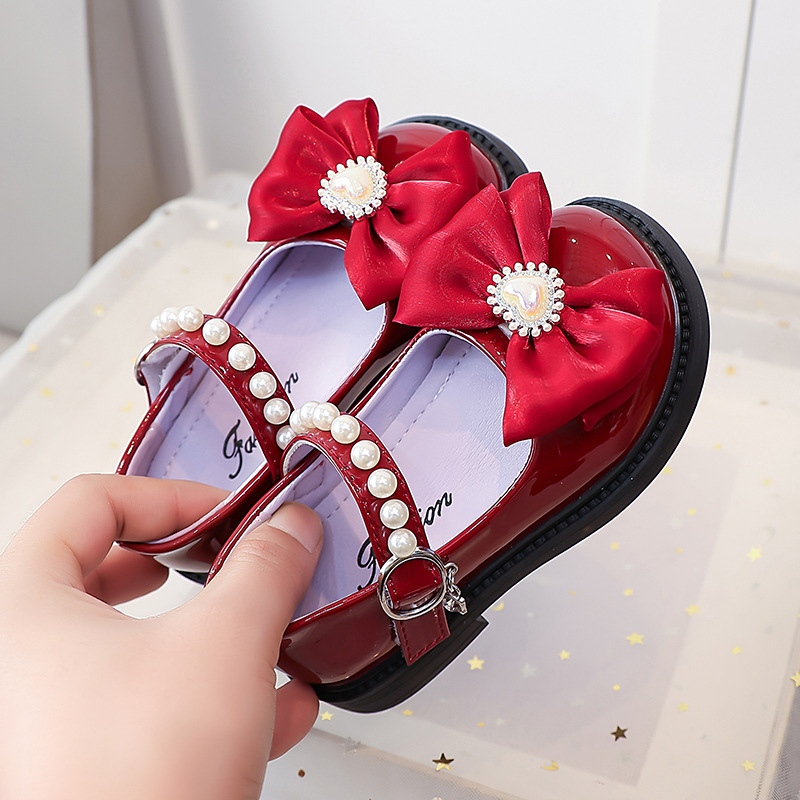 Pantofi pentru fete, din microfibră, închidere Velcro, talpă din cauciuc, talpă joasă, branț din piele artificială