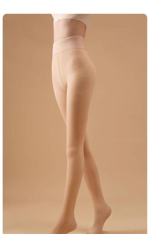 Γυναικείες καλσόν με επένδυση φλίς για χειμώνα, υπέρ-παχύ μονόχρωμο σχέδιο (Υλικό: Νάιλον; Επένδυση: Φλίς; Μοτίο: Μονόχρωμο; Πάχος: Υπέρ-παχύ; Τύπος κάλτσας: με πόδια)