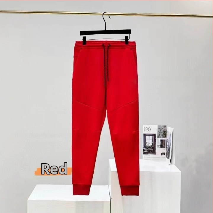 Pánske pletené tepláky s úzkym strihom z bavlny, na šport a tréning, látka 350 g/m², jeseň