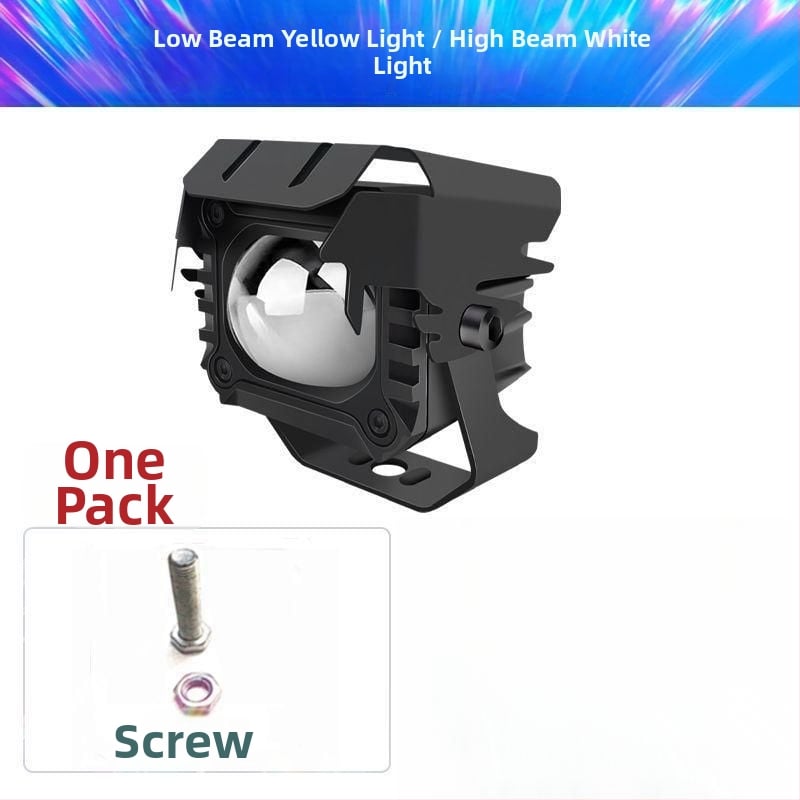LED προβολέας μοτοσικλέτας με λέιζερ, αντι-ομίχλη, εξωτερική τοποθέτηση