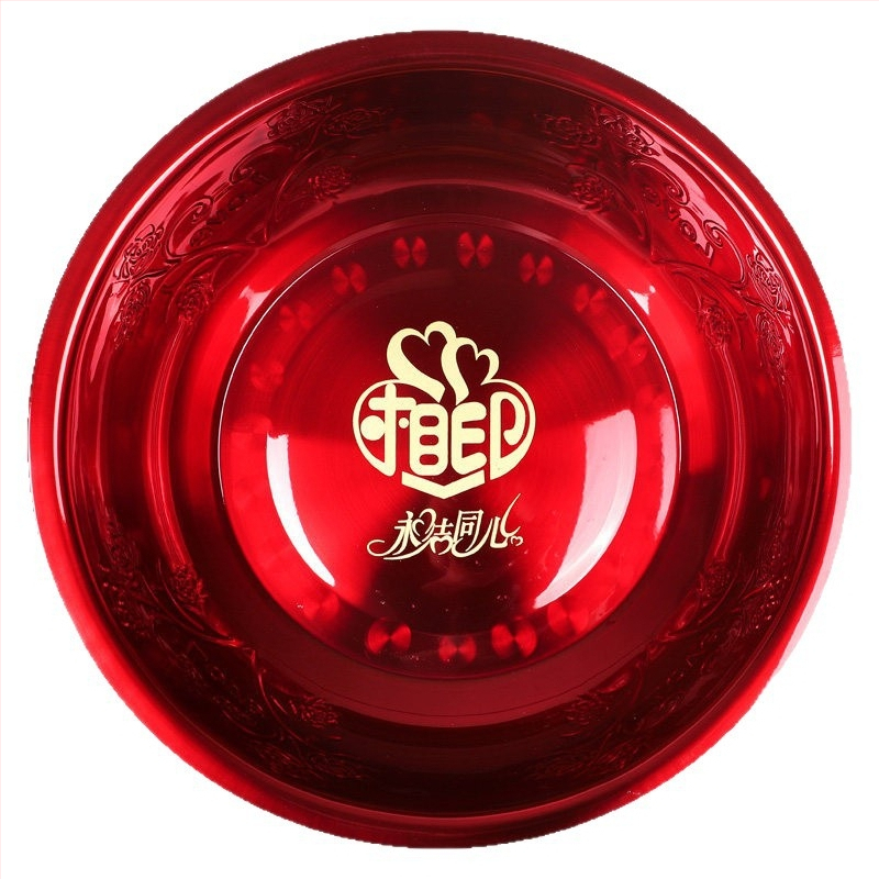 Chuan Ge Nerezové oceľové umývacie misky pre pár na svadobné oslavy