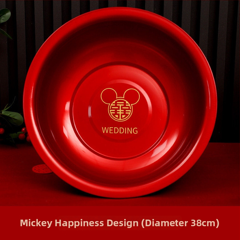 Chuan Ge Rozsdamentes acél arcmosó tálak, pár, esküvői ünnepségre