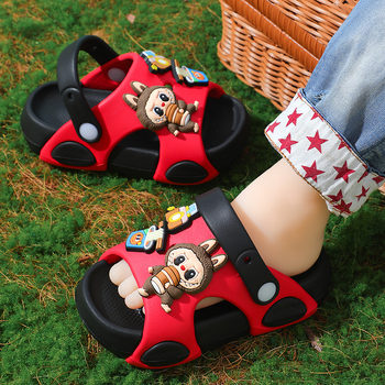 Dječje EVA sandale s crtićem, prozračne, otporne na habanje, unisex, za uzrast 4–12 godina, gornji EVA, potplat EVA, izrađene injekcijskim oblikovanjem