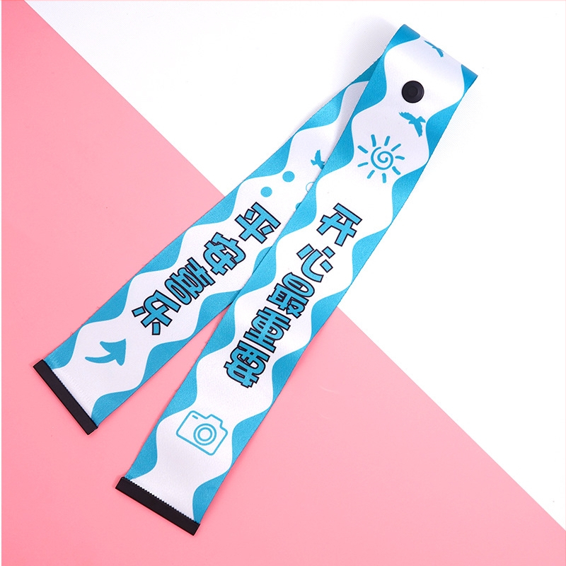 Пояс за багаж със закачваща връзка — полиестер, дишащ, текстов принт, градски минималистичен стил