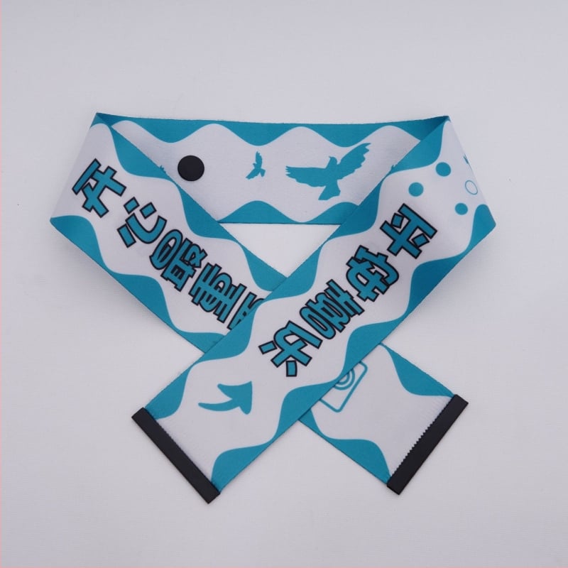 Пояс за багаж със закачваща връзка — полиестер, дишащ, текстов принт, градски минималистичен стил