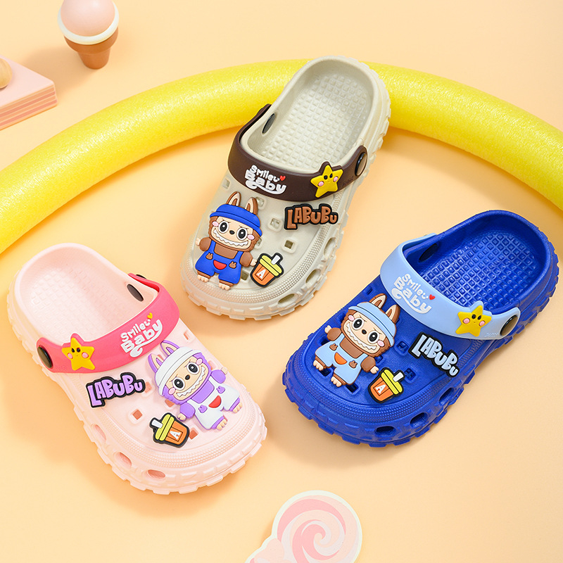 Baotou-stil unisex slip-on sandale - gornji dio PVC, bez podstave, ljeto 2025