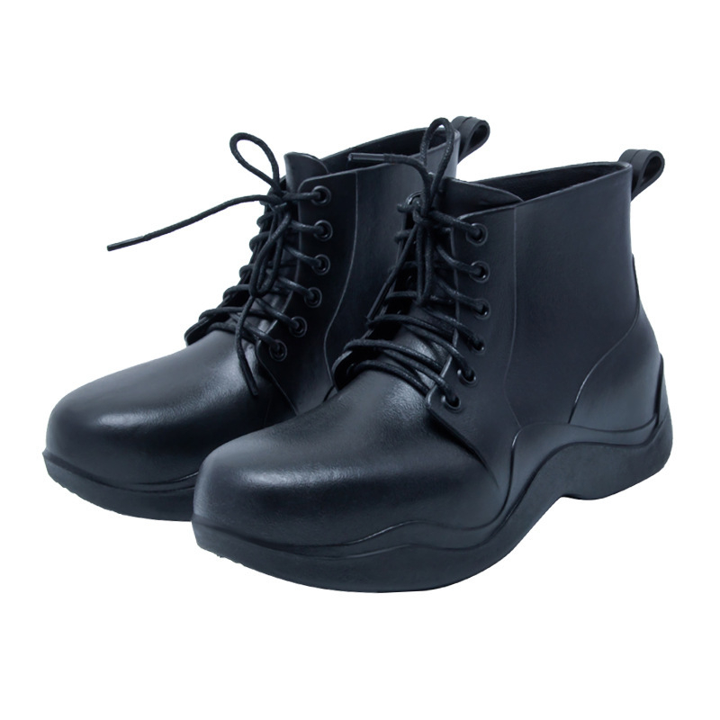 Ženske vodootporne čizme za kišu s fleec podstavom, PVC gornji dio, srednje visine, 3-5 cm peta