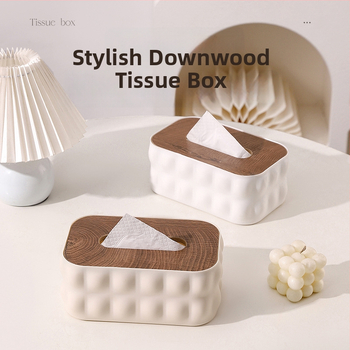 Πλαστική θήκη χαρτοπετσετών, μοντέλο MSS-101, αδιάβροχη και πολλαπλών χρήσεων, τοποθέτηση σε επιφάνειά τραπεζιού, μάρκα Cute Persimmon