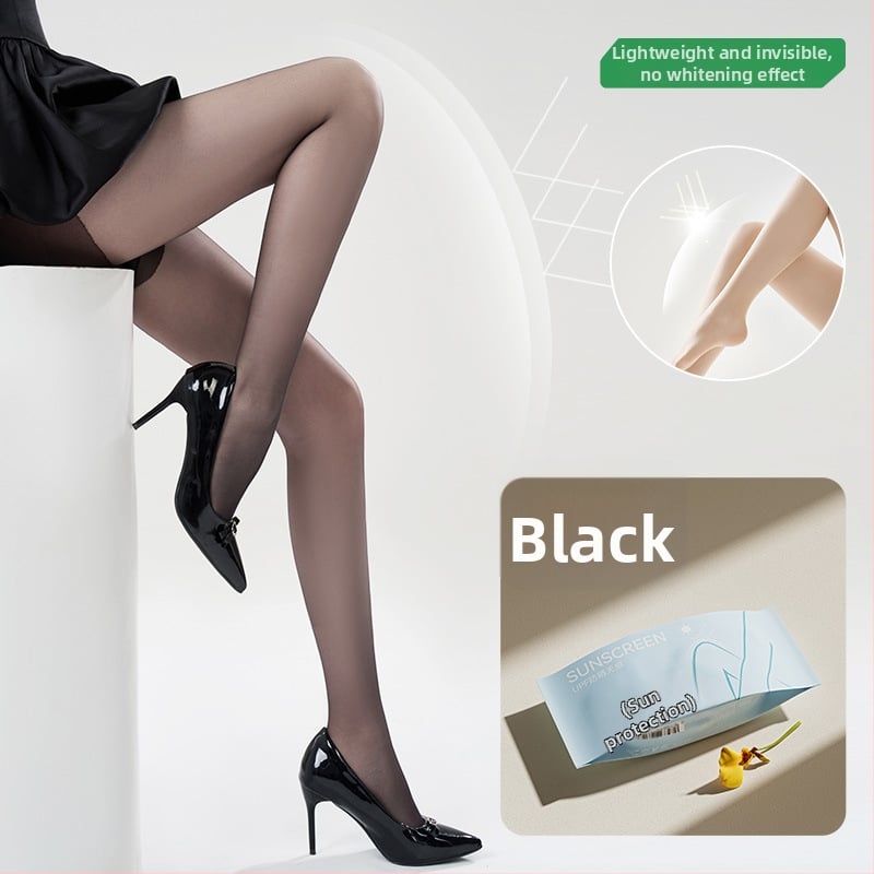 Νάιλον ultra‑thin καλσόν με shaping, anti‑snag, προστασία από τον ήλιο, για ηλικίες 18–40