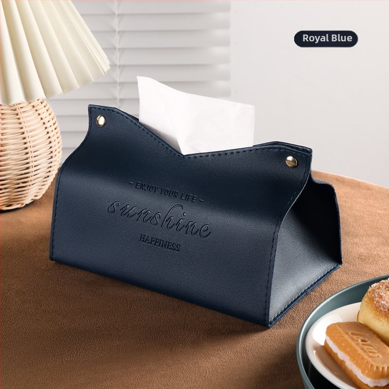 Κουτί χαρτοπετσέτας, σκανδιναβικού στυλ λουξ δέρμα, εξαγόμενες χαρτοπετσέτες, μοντέλο M7013, αδιάβροχο, για αυτοκίνητο, σαλόνι, μπάνιο