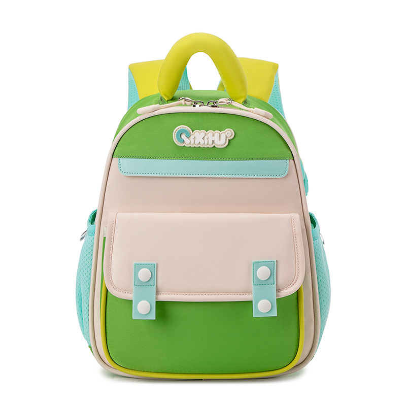 Detský ultraľahký batoh z polyesteru, priedušný, vodeodolný, s krivými ramennými popruhmi