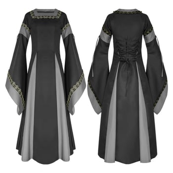 Srednjovjekovna unisex haljina, irski dugi stil, jacquard poliester, brend Man tianyu, dramski kostim