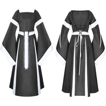 Srednjovjekovna unisex haljina, irski dugi stil, jacquard poliester, brend Man tianyu, dramski kostim