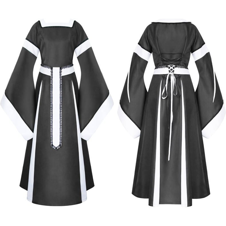 Srednjovjekovna unisex haljina, irski dugi stil, jacquard poliester, brend Man tianyu, dramski kostim