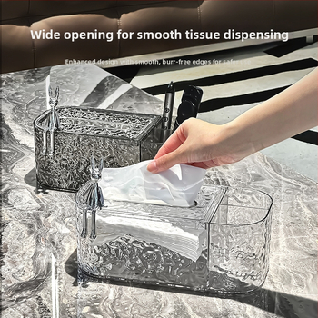 Κουτί χαρτικών τοίχου από πλαστικό — αδιάβροχο, πολυχρηστικό, μοντέλο yj910-2