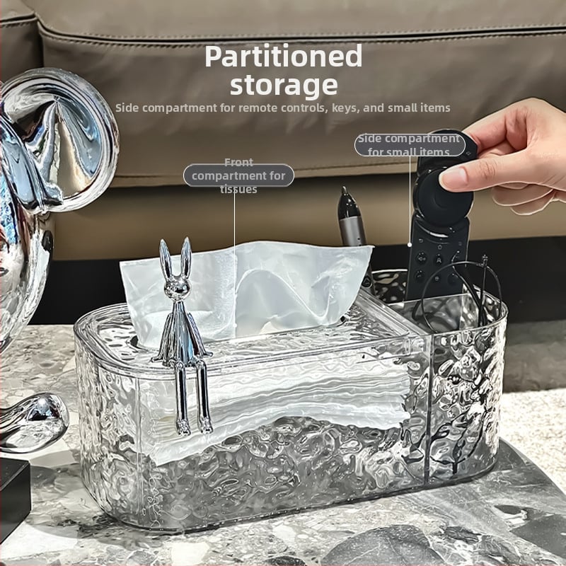 Κουτί χαρτικών τοίχου από πλαστικό — αδιάβροχο, πολυχρηστικό, μοντέλο yj910-2