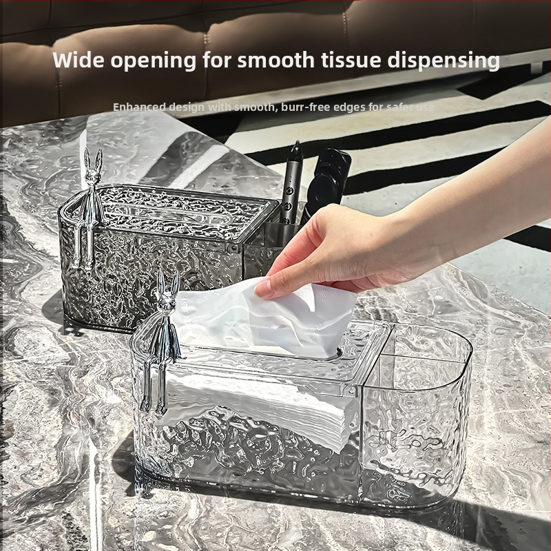 Κουτί χαρτικών τοίχου από πλαστικό — αδιάβροχο, πολυχρηστικό, μοντέλο yj910-2