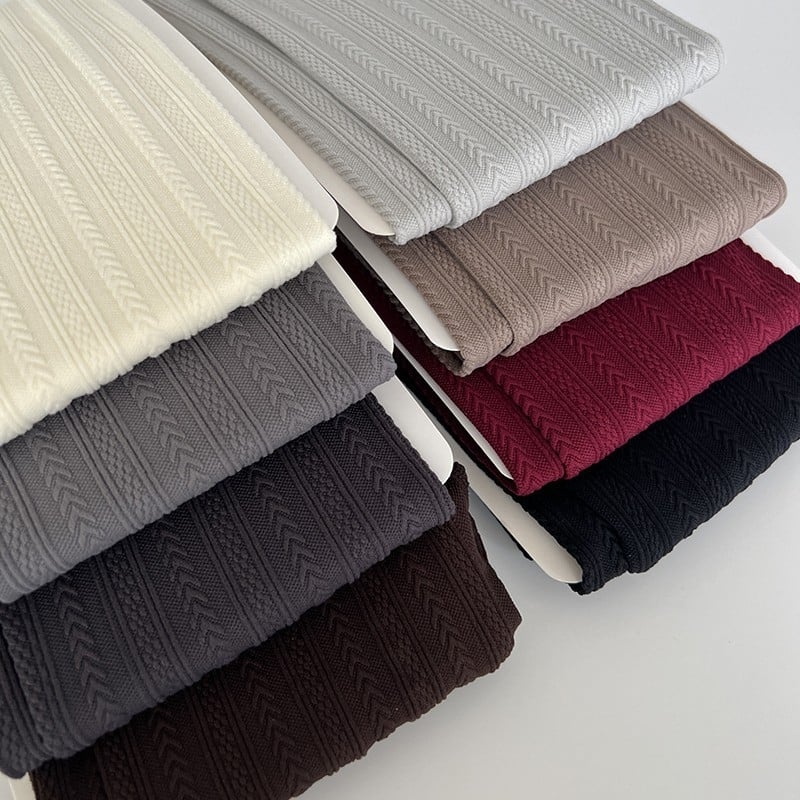 Νάιλον καλσόν με βελούδινο ζακάρντ, ιαπωνικό στυλ, μεσαίο πάχος