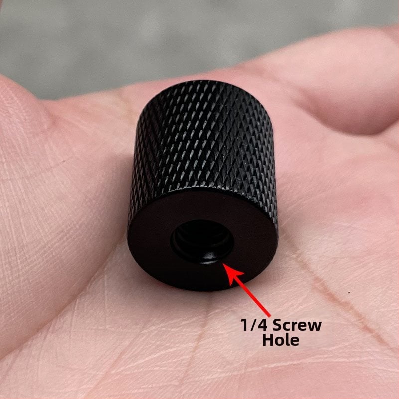 Телефонен държател с 17 мм сферична глава и 1/4-инчов монтаж за гимбал — универсален адаптер за колела