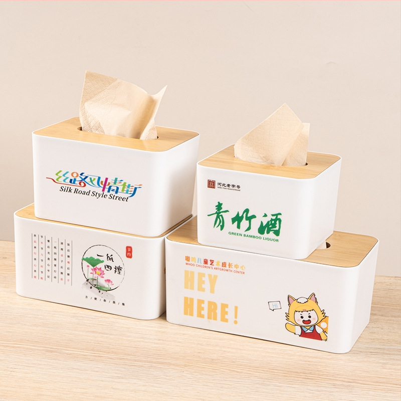 Κουτί χαρτοπετσέτας, Υλικό PP, Εκτύπωση λογότυπου, Αδιάβροχο, Μοντέλο 0001